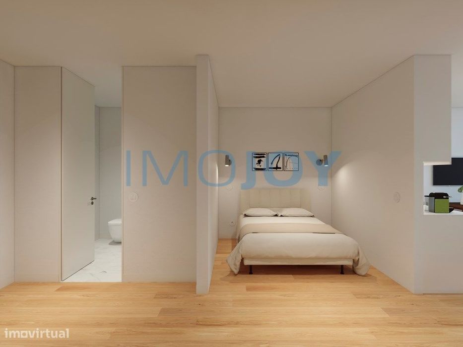 Apartamento T0 em Construção no Porto