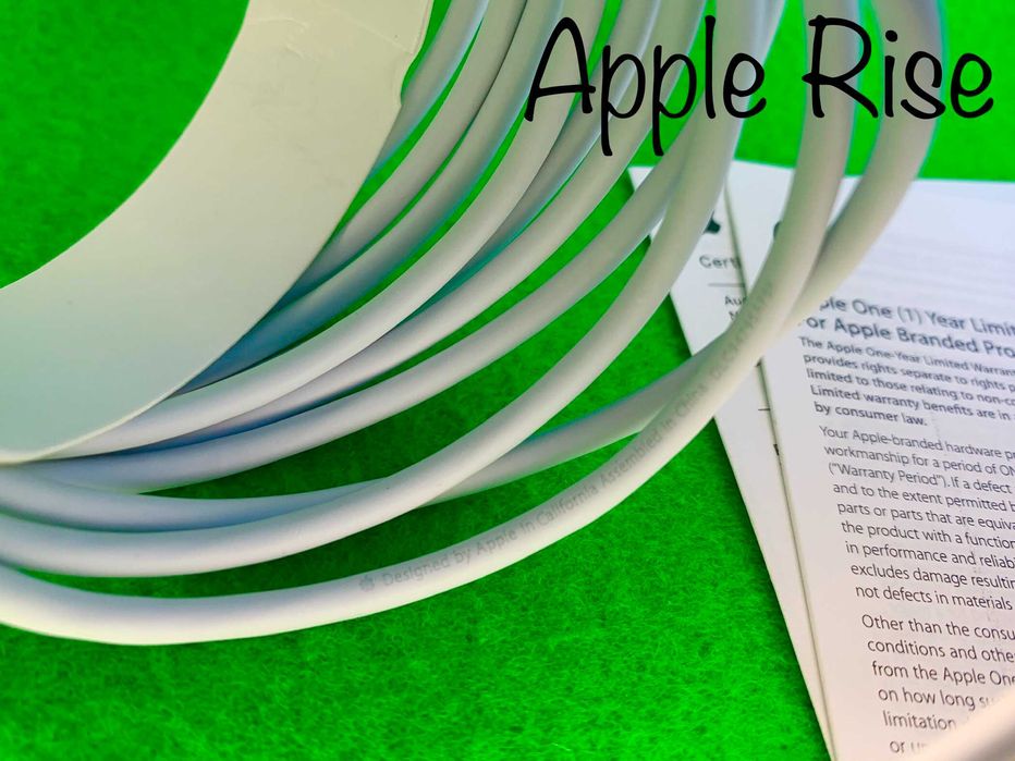 ОРИГИНАЛ Быстрая зарядка Айфон Блок 35 Ватт + Провод Лайтнинг 2м