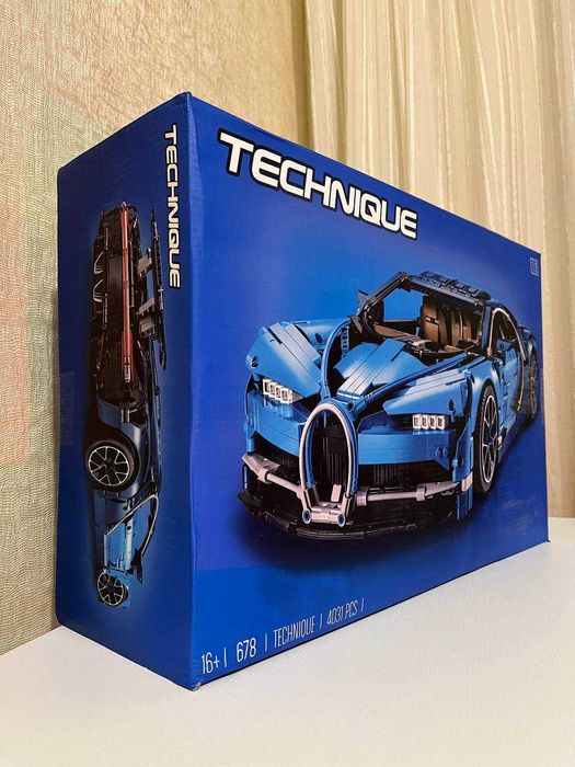 Конструктор LEGO Technic Bugatti Chiron (42083) — 4031 деталей