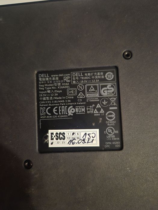 Док-станція dell k16а  200w