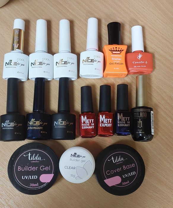 Zestaw do stylizacji a przedłużania paznokci