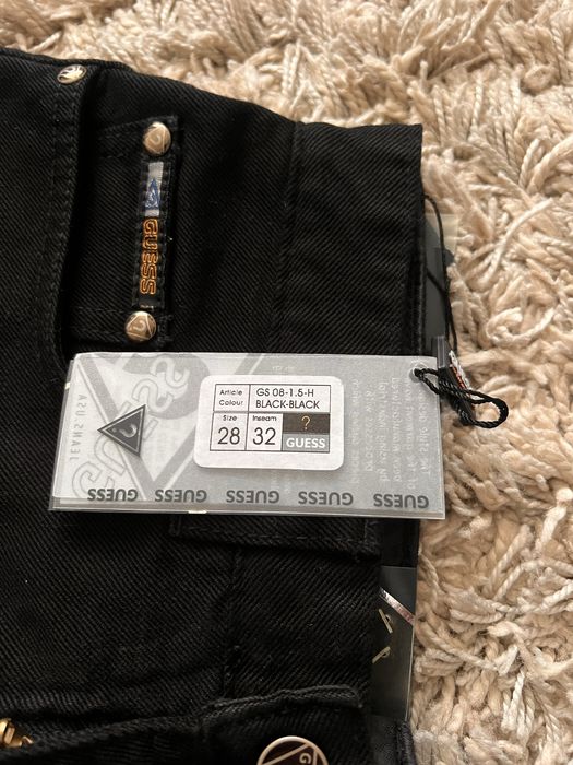 оригінал Нові джинси чорні GUESS, 28 розмір