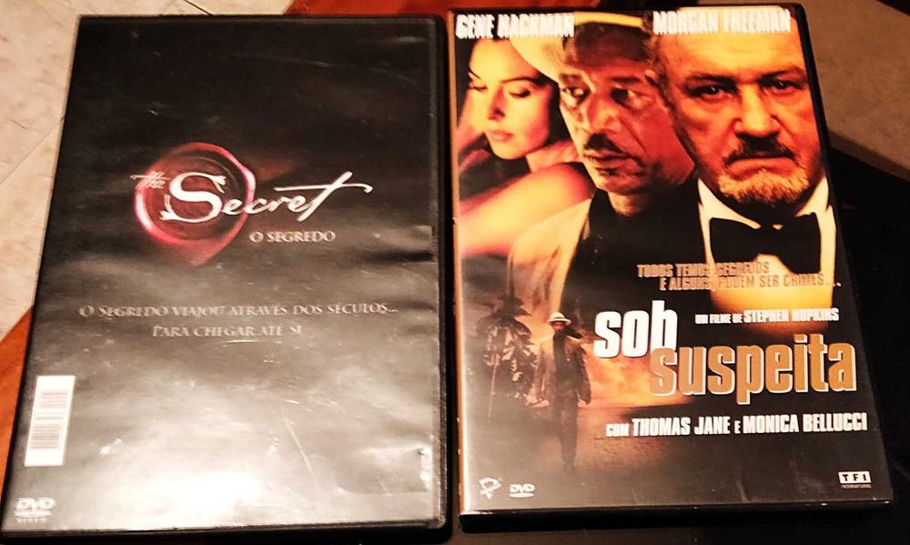 8 DVDs de filmes em bom estado