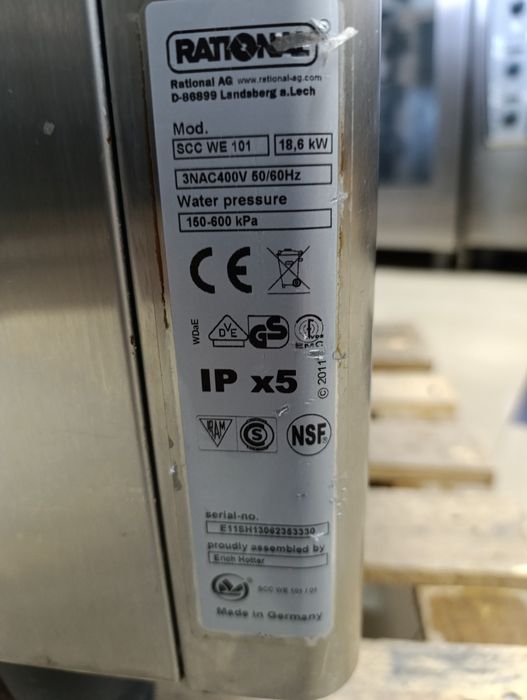 Пароконвектомат. Пароконвектомат.Rational. Rational SCC WE 101.