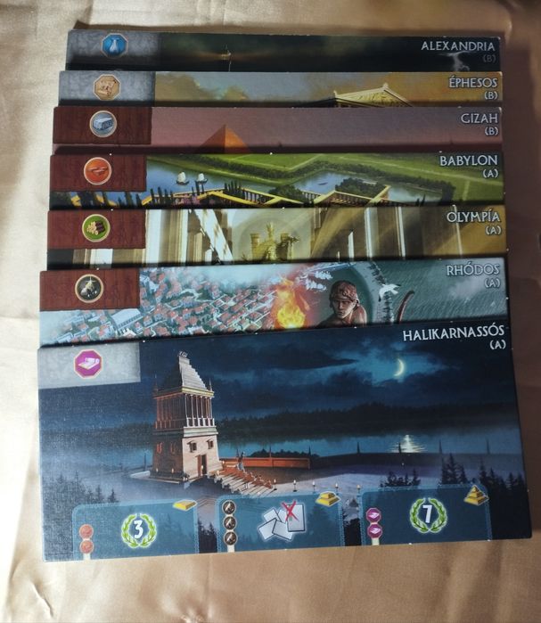 7 чудес, 7 wonders, оригинал