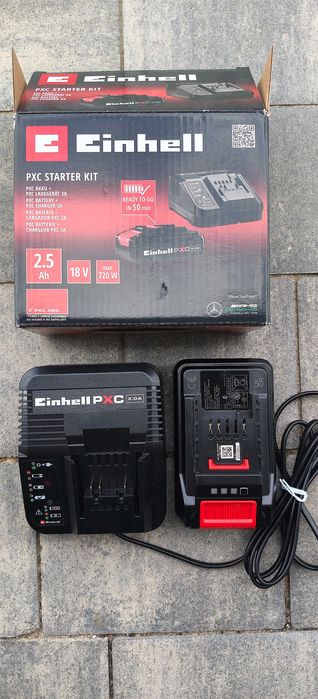 Nowy zestaw Einhell bateria+ładowarka