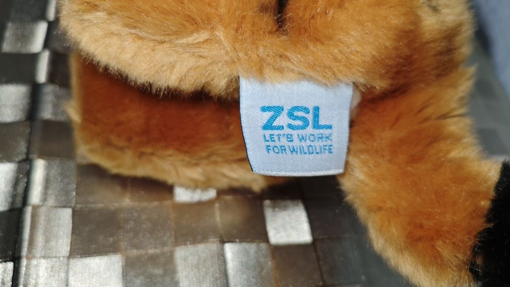 М'яка іграшка реалістичний тигр від ZSL