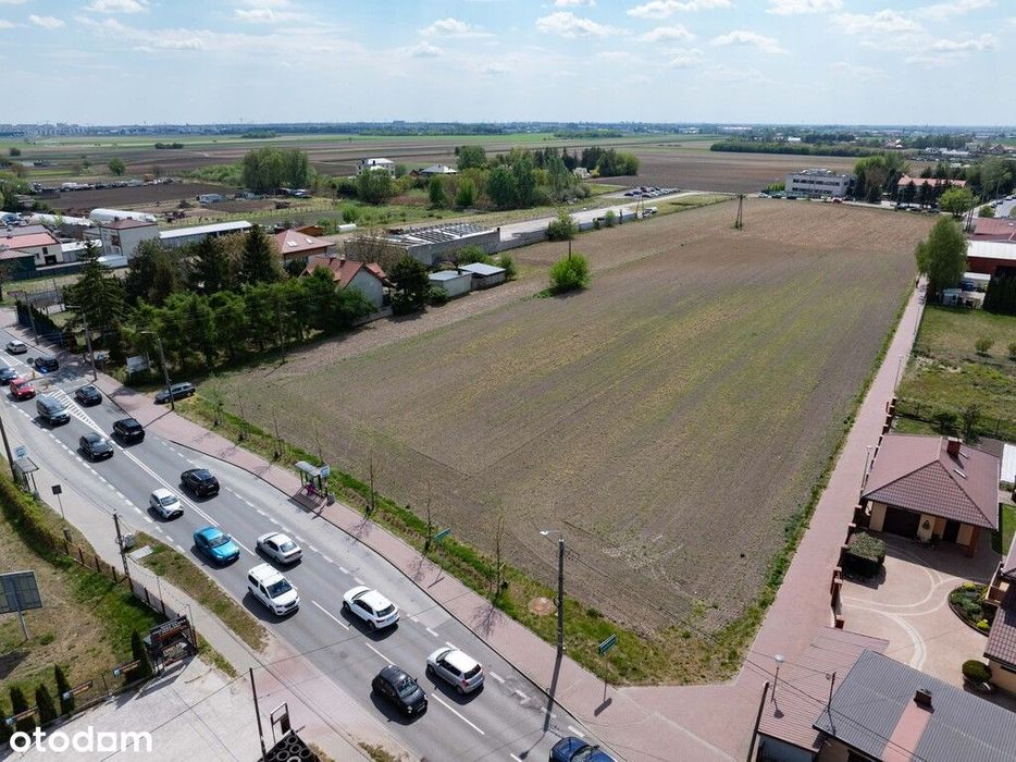 Działka w gm. Stare Babice z potencjałem