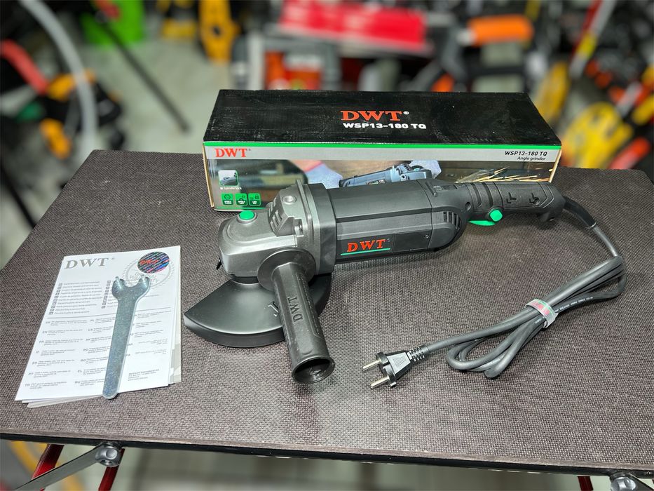 Болгарка DWT WSP13-180 TQ - 1300 Вт, 180 мм диск