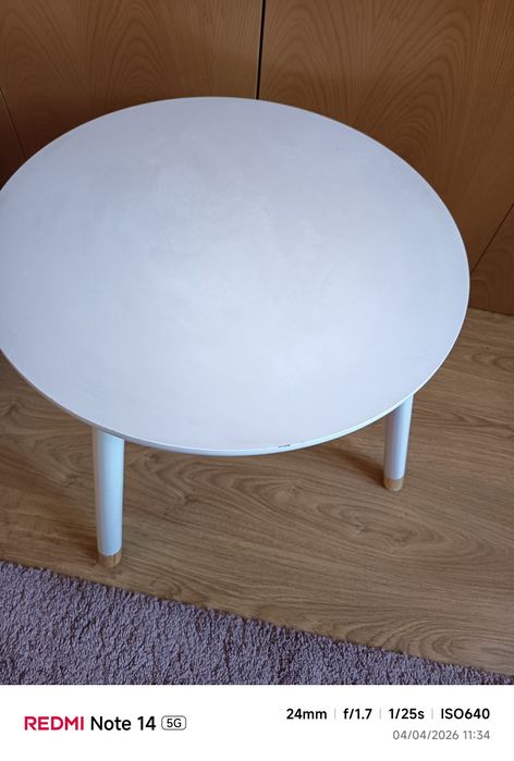 Mesa infantil rosa