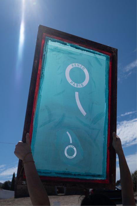 Quadros de serigrafia kenzo