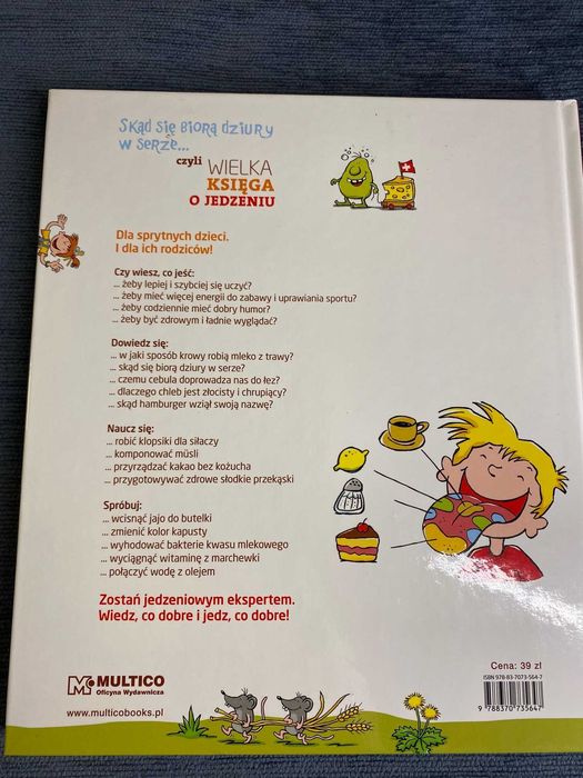 Skąd się biorą dziury w serze czyli wielka księga o jedzeniu