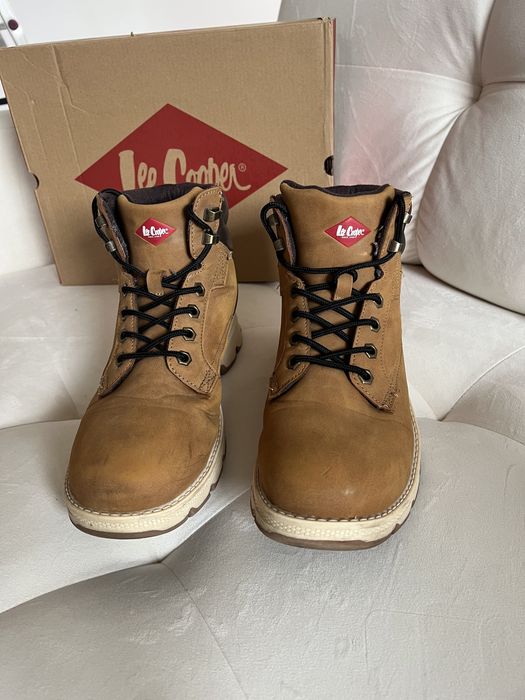 Lee Cooper musztardowe zolte buty meskie 43