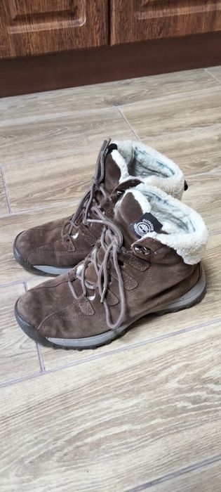 Женские зимние замшевые ботинки Timberland,р37
