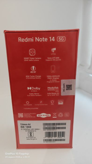 Xiaomi Redmi Note 14 5G