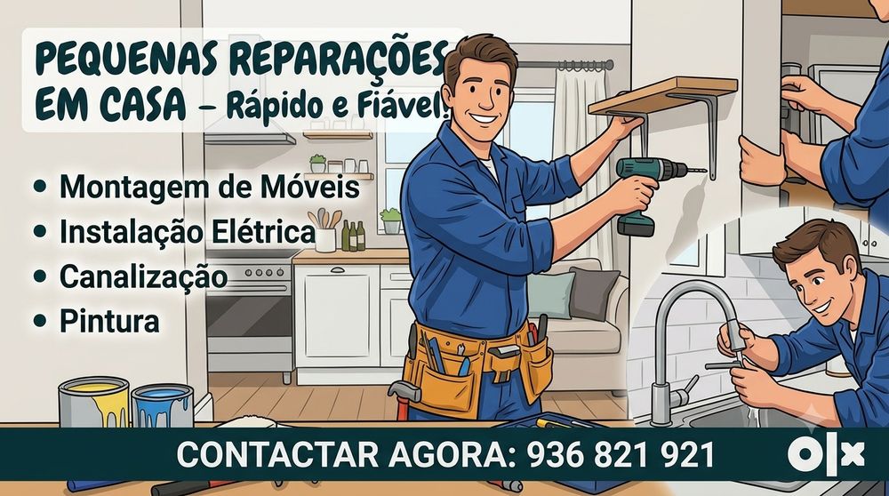 Pequenas reparações em casa