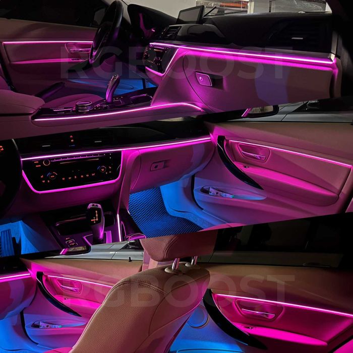 Динамическая 22в1 Контурная Ambient подсветка салона авто Symphony