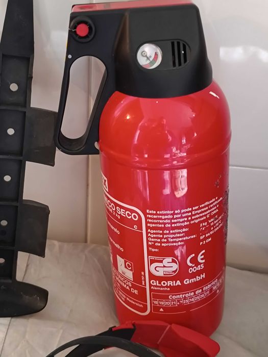 Extintor de Pó Químico 2Kg
