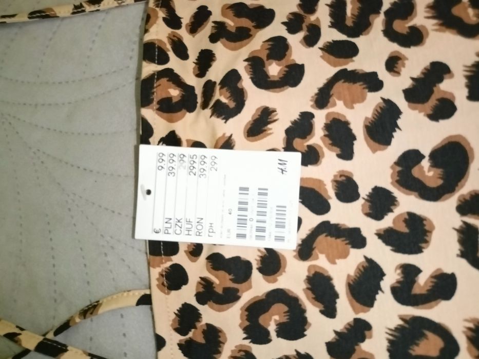 Sukienka w panterkę nowa