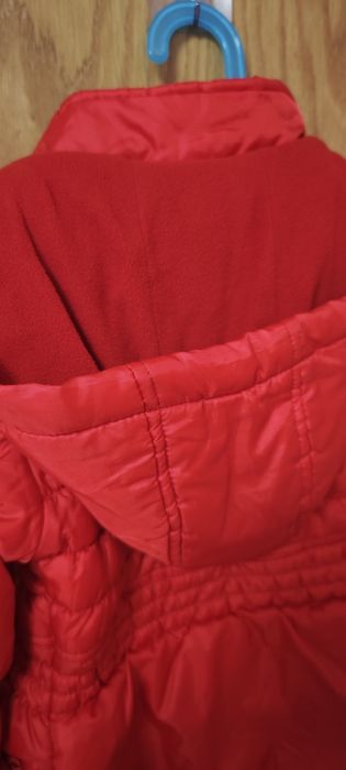 Casaco vermelho menina 6 anos
