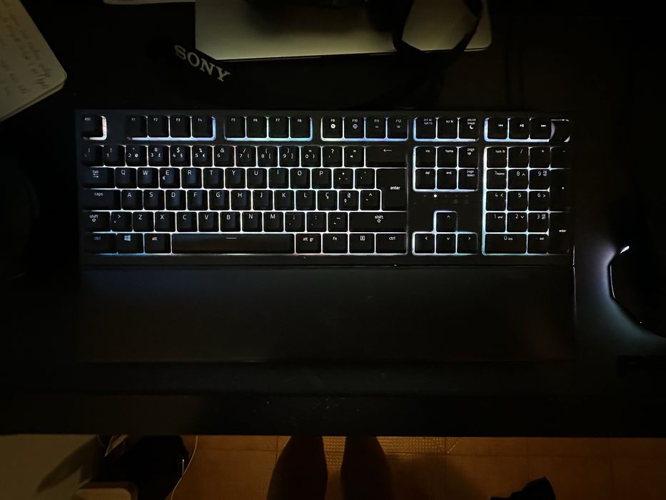 Setup Gaming Completo- pc + 2 monitores + teclado razer e rato razer