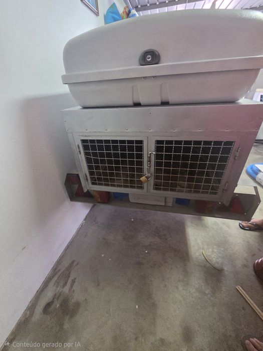 Vendo atrelado para transporte de cães de caça