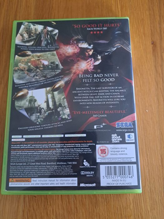 Xbox  360 Bayonetta