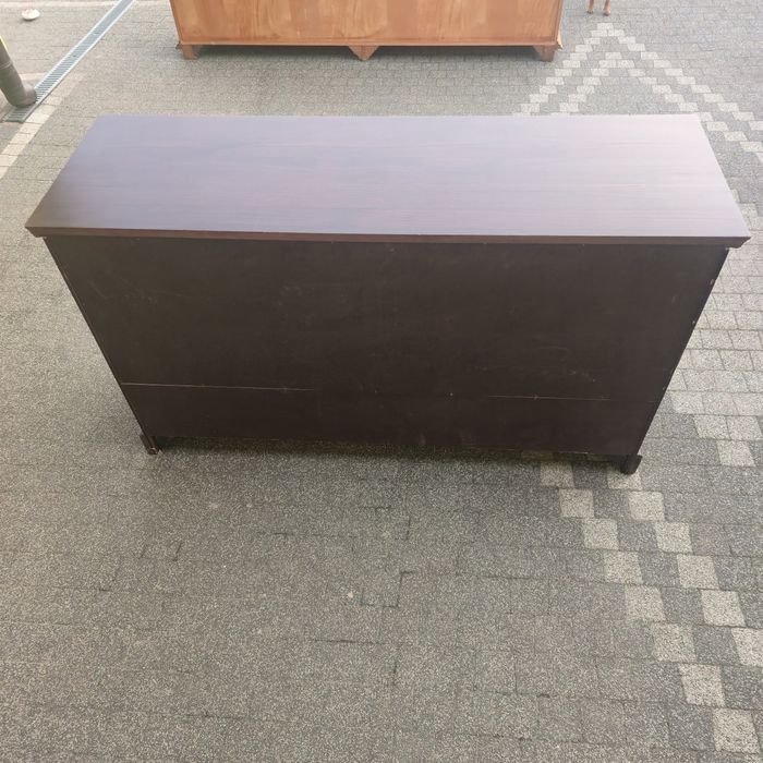 Komoda kolonialne lite drewno