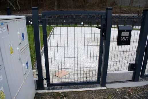 Furtka ogrodzeniowa wejściowa, Panelowa 3D, Ocynk + Malowanie CENA 1m2