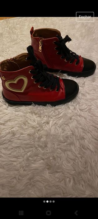 Tenis novos love Moschino 35