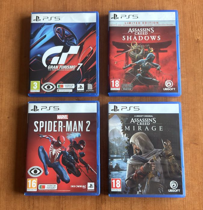 Vendo Jogos PS5 como novos