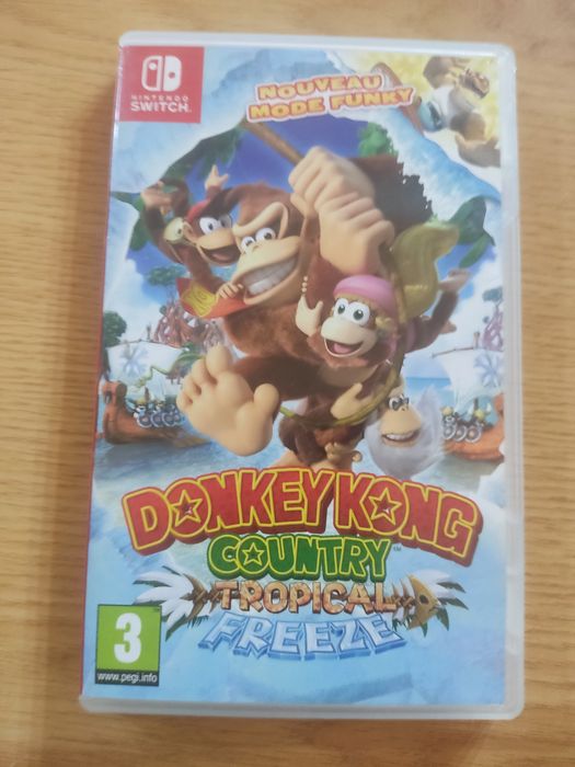 Jogo Donkey Kong Country: Tropical Freeze para Nintendo Switch.

- Edição Nouveau