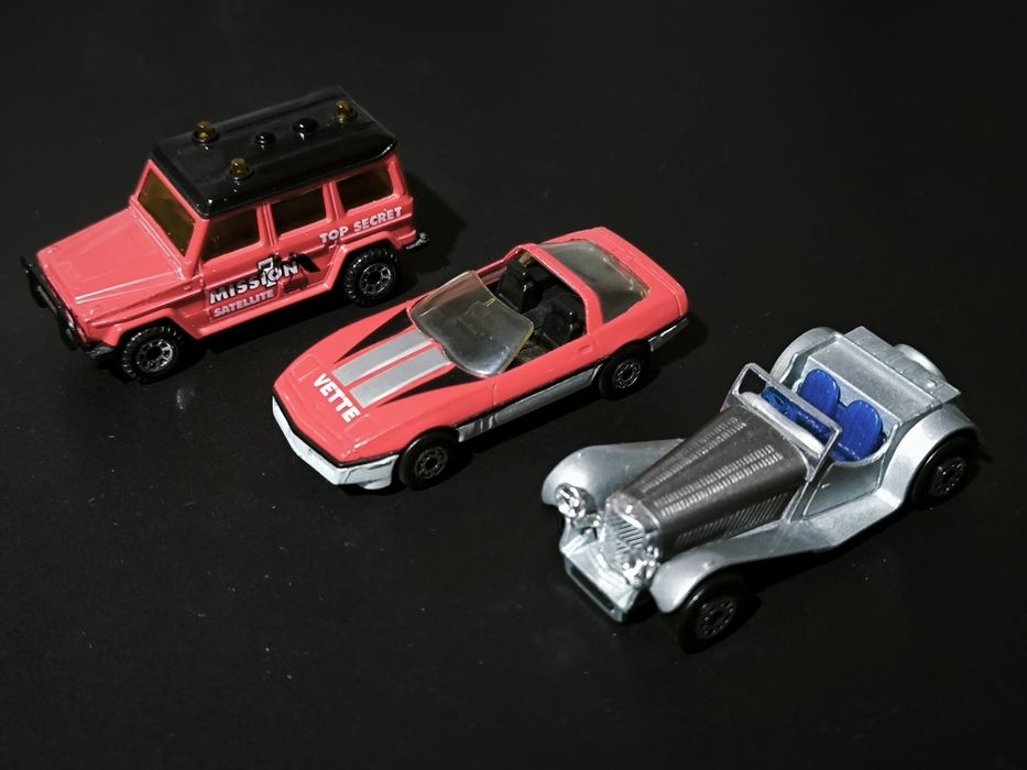 Matchbox - Mercedes, Jaguar e Chevrolet