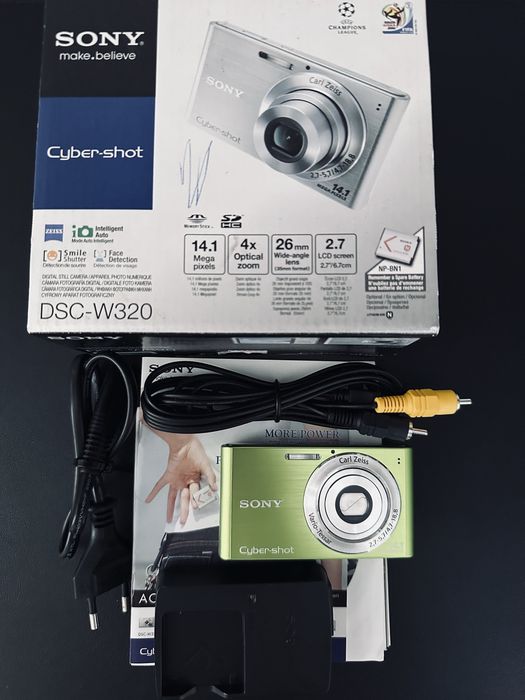 мильничка Sony Cyber-shot DSC-W320 , фотоапарат