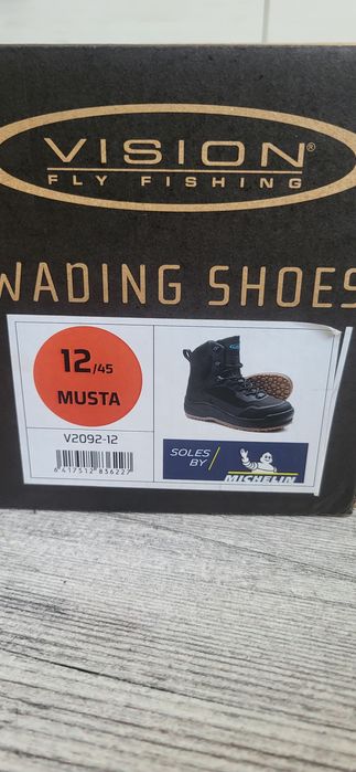 Buty Do Brodzenia VISION Musta 12/45