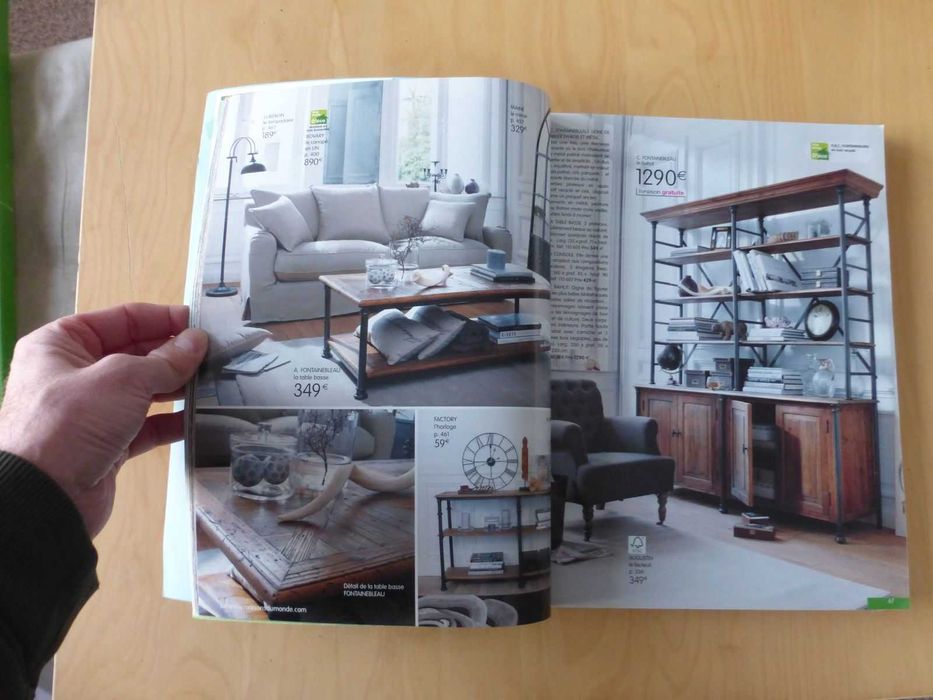 Katalog Maisons Du Monde Collection 2011 wnętrza aranżacje dekoracje