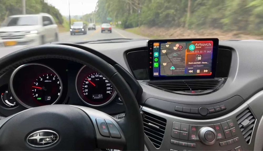 Магнитола TRIBECA Subaru IMPREZA OUTBACK LEGACY GPS CarPlay Android 15