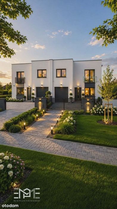Pół bliźniaka z ogródkiem, 5 pokoi- Jastków
