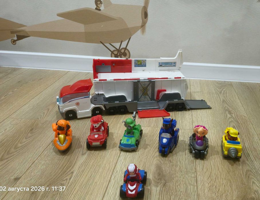 Дитячий ігровий набір Щенячий патруль Патрулевоз Paw Patrol