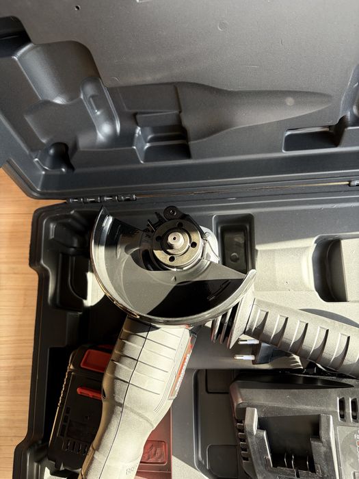 Шліфмашина кутова акумуляторна INTERTOOL WT-0366 20В,125 мм,10000об/хв