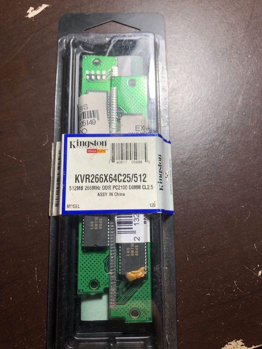 Placa de  memoria Kingston