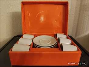 Conjunto chávenas café