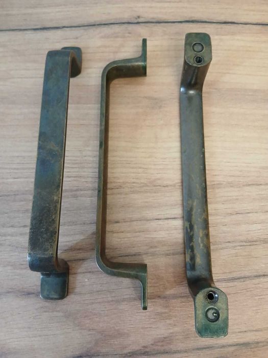 Uchwyty meblowe stare złoto, metalowe, złote uchwyty do szafek