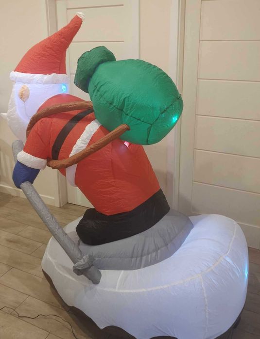 Dmuchany Mikołaj Led 180cm