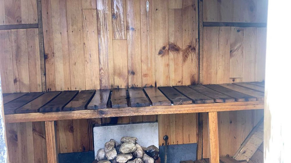 Sauna Portátil sobre rodas, para dois