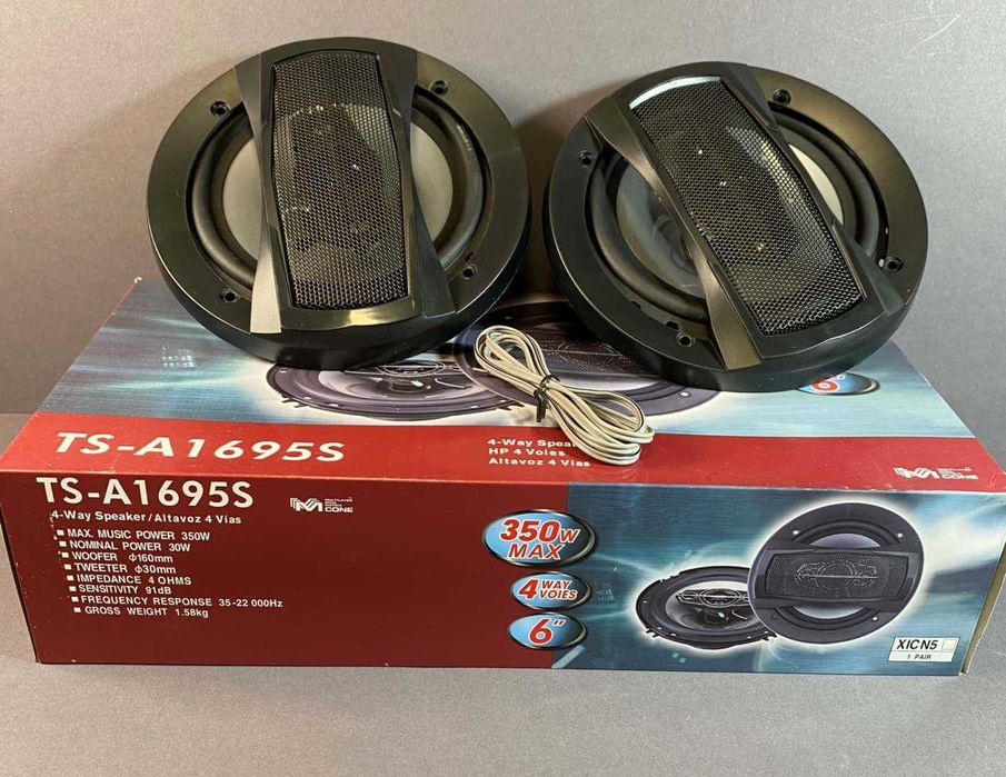Автомобільні колонки TS-1695S 6.5" 4-х смуг. 350W