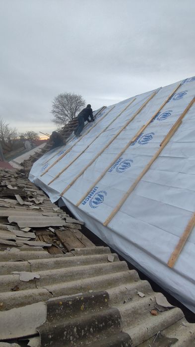 Зашивка окон ОСБ. Кровля. Брезент. Профнастил по вашему размеру. Гибка