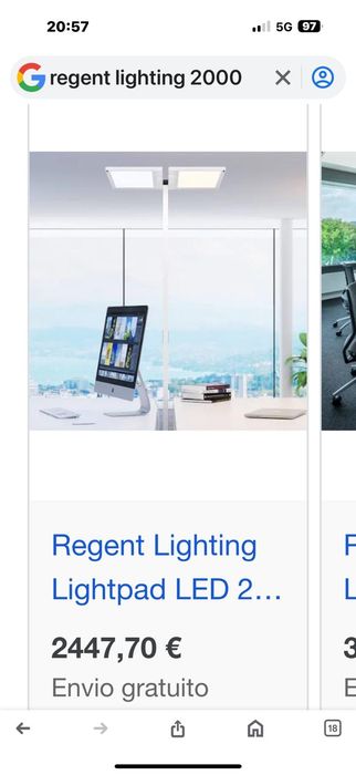 Candeeiro de Pé REGENT Lighting