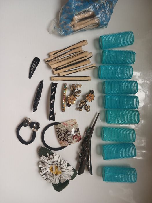 Бігуді резинки заколки. Прикраси для волосся одним лотом