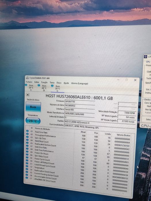 Hdd 6tb 25mil h +-